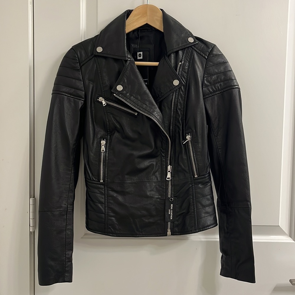 Barneys Originals Leather Jacket